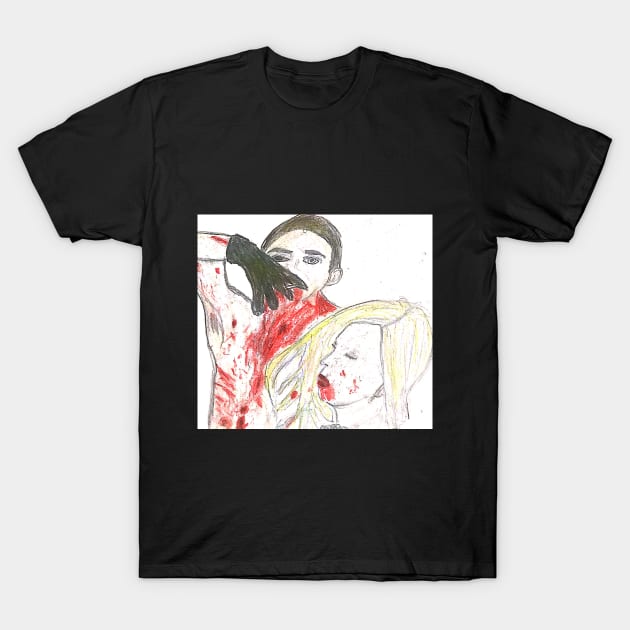 Countess and Donovan T-Shirt by SaifsArt